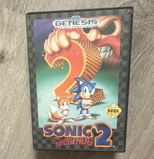 SEGA Sonic the Hedgehog 2 Sega Genesis 1992 NTSC-U/C Platformer Manual