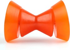 Boat Trailer Roller, 3-Piece PVC Boat Roller-Bow Roller with 1/2" Shaft and End
