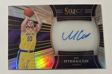 2018-19 Panini Select Rookie Signatures Prizm #RSSVI Svi Mykhailiuk Rc Auto /199