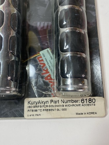 Kuryakyn Chrome ISO - Grips for Gold Wing 6180 - Chrome - Picture 21 of 24