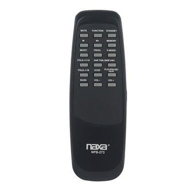 NAXA Electronics NPB-273 Portable Bluetooth, MP3/CD AM/FM Stereo