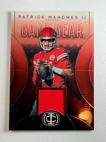 2025 Panini Icon Collection - Game Gear Patch Patrick Mahomes II GG-2