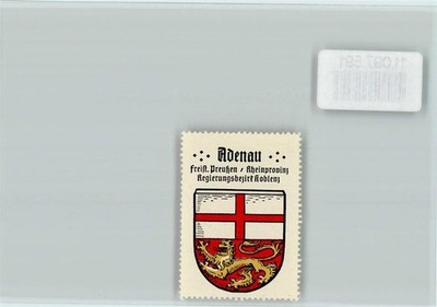 11097591 - 5488 Adenau Vignette Wappen Kaffee Hag ca 1920-1940