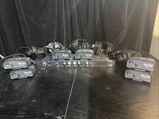 CLEAR-COM Intercom System Ms-702 With 6 Rs-701 And 6 Headsets