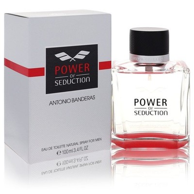 Power of Seduction by Antonio Banderas Eau De Toilette Spray 3.4 oz For Men Bra