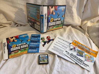 New Super Mario Bros. (Nintendo DS, 2006) CIB Authentic Complete Tested Working