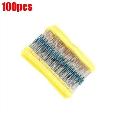 100Pcs Resistors R-Mf Metal Film 5K6Ω 5600 Ohm 1/4W 0.25W Rohs 1% Accuracy Ne ux