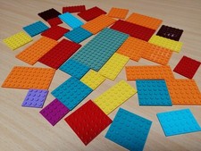 LEGO MINECRAFT Konvolut Platten / Bauplatten bunt / Creator CITY Sammlung