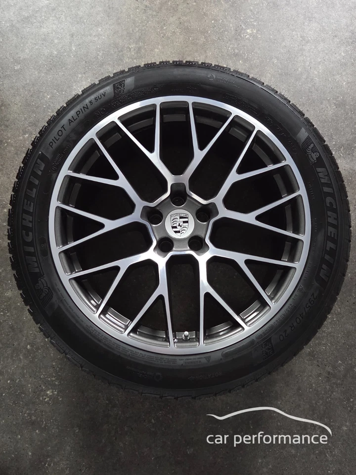 Porsche Macan 20 Zoll Winterräder Spyder Felgen Original 95B III Turbo GTS - Bild 4 von 4