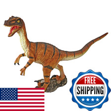 Design Toscano Velociraptor Scaled Dinosaur Statue