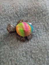 Multicolor Marble Turtle 1.5"