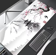 Sakura Cherry Blossom Desk Mat L XL XXL Gaming Mouse Pad Non-Slip