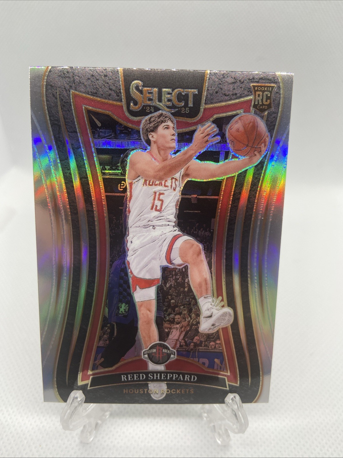 2024-25 Panini Select - Concourse Reed Sheppard #68 Silver Prizm (RC)
