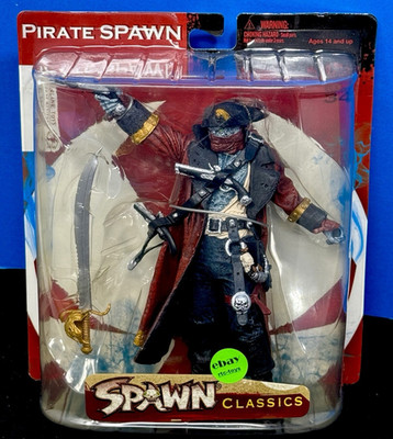 McFarlane Toys Spawn Classics Pirate Spawn Series 34 Action Figure New 2008