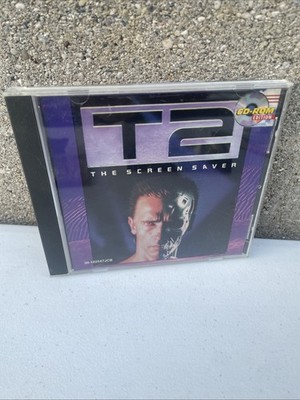 T2 The Screen Saver PC game Windows 3.1 Nice Condition