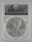 2024 Silver Eagle MS/PR 2 Coin Set David Hall FDOI PCGS 70 Grades