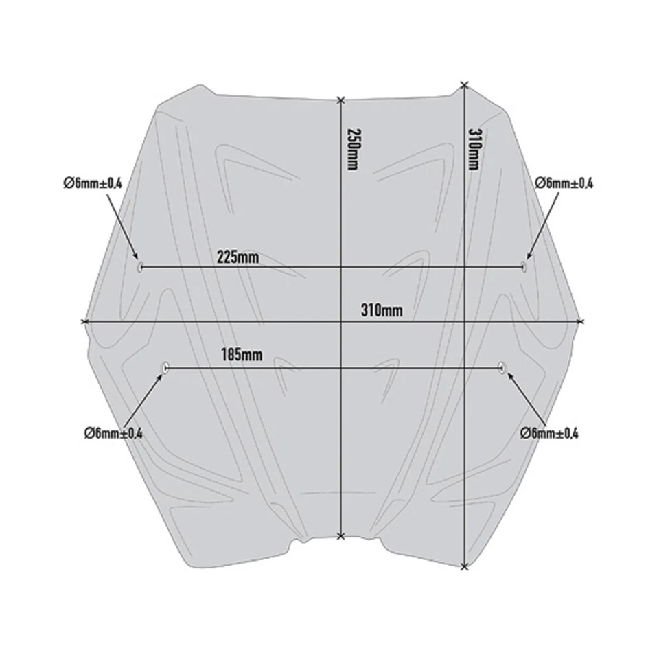 CUPOLINO [GIVI] - KTM DUKE 790 (2018-2019-2020) - COD.A7708 - Immagine 4 di 4