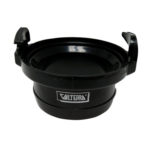 Valterra T1024 Waste Valve Straight Hose Adapter 3 Inch Straight Black RV Camper - Picture 3 of 3