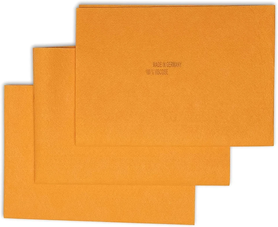 Toallas Shammy Alemanas Originales Paño Super Absorbente 27 x 20 3,6,10,15 o 20 PK Foto 3 de 4