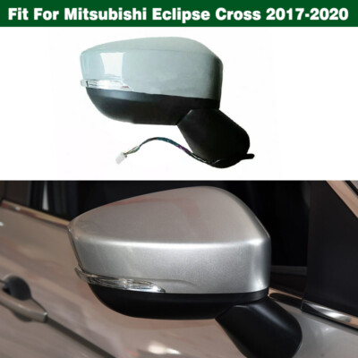Unpainted Right Side View Mirror 5Pins For Mitsubishi Eclipse Cross 2017-2020