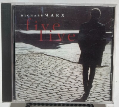 Richard Marx: Five Live ~ PROMO CD ~ Live ~ Rare ~ HTF