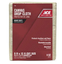Ace 8 oz Canvas Drop Cloth 1 pk