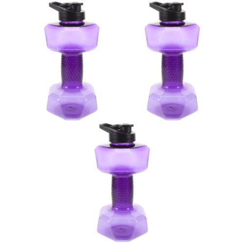 3 Stück Neuheit Wasserkocher Tragbare Gewichtsform Wasserflasche Sportergänzung - Bild 4 von 12