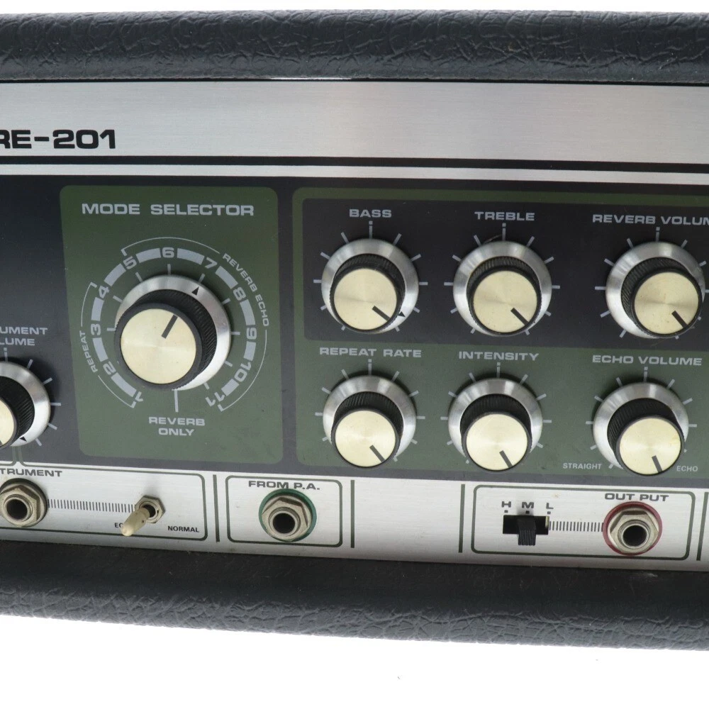 Roland RE-201 Space Echo 1970's Vintage Reverb Tape Echo Used Good