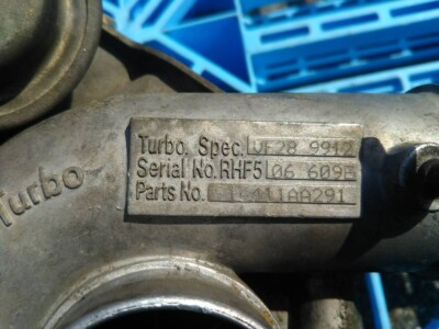 Subaru Impreza VF28 Turbocharger USED Rare GC8 GF8 WRX STI Jdm 92