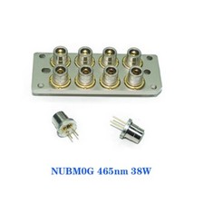 1set New Nichia NUBM0G 465nm 38W Blue Laser Diode Module Nichia0G Bank