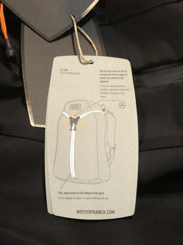 MYSTERY RANCH SCREE 22 BACKPACK BLACK – HIKING DAYPACK TRAVEL NWT - BRAND NEW - Picture 11 of 12