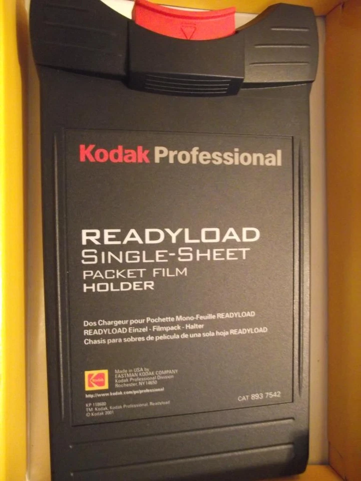 KODAK PROFESSIONAL READYLOAD SINGLE SHEET PACKET HOLDER, CAT 893 7542, NEW - Image 3 of 4