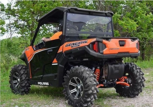 Parabrisas trasero SuperATV para Polaris General 1000/4 2020+ - transparente Foto 2 de 4