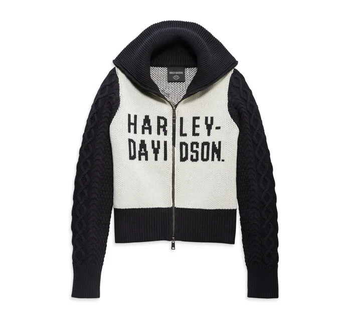 NEW GENUINE HARLEY DAVIDSON 96423-23VW WOMEN'S SMALL SWEATER