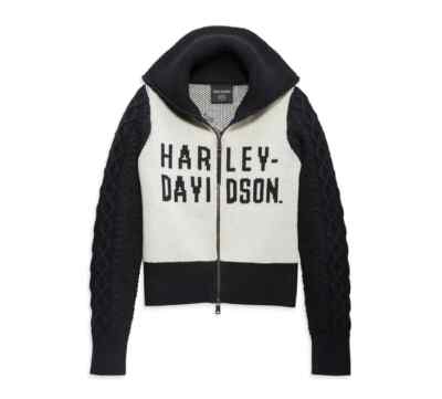 NEW GENUINE HARLEY DAVIDSON 96423-23VW WOMEN'S SMALL SWEATER