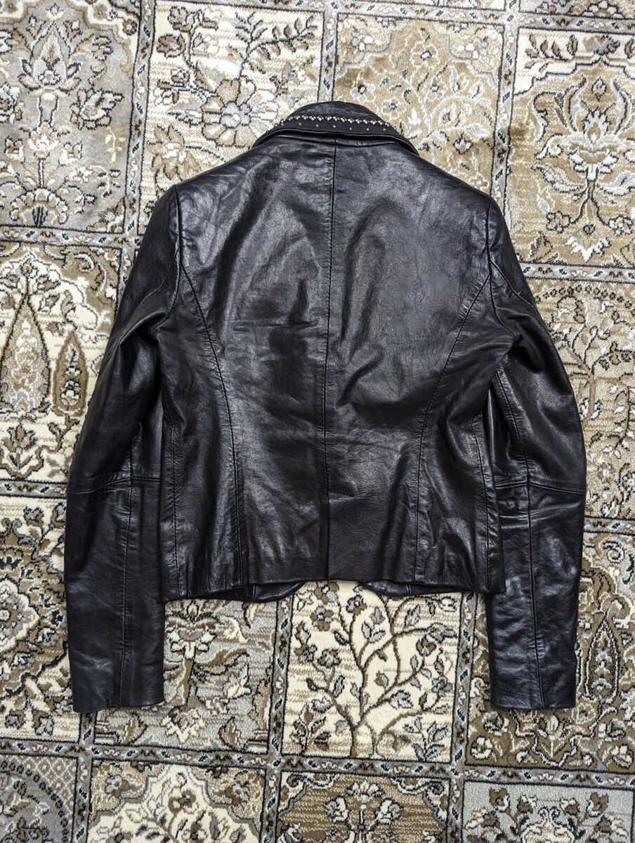 John Galliano Leather Jacket IT40 | eBay John Galliano Leather Jacket IT40 | eBay