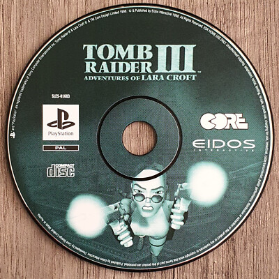 PS1 - Playstation   Tomb Raider III - Adventures of Lara Croft   SLES-01683