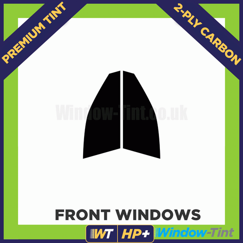 For Audi A3 Sportback 5-door 2013+ Carbon Pre Cut Window Tint Front Premium HP+ - Picture 2 of 10