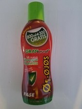LICE SHAMPOO GRANATURAL NET WT 37 OZ 1100 ML 100% ORIGINAL MADE IN MEXICO 0.81 per gallon