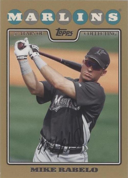 2008 Topps - Mike Rabelo #344 Gold Border /2008 for sale online | eBay