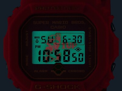 Casio G-Shock Nintendo collaboration Game Super Mario Bros Watch