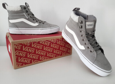 Vans Filmore HI Van Grey White Größe 36 36,5 weiß grau VN0A5HYVU0V1