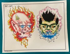 Spaulding and Rogers Tattoo Flash Sheet NC-147