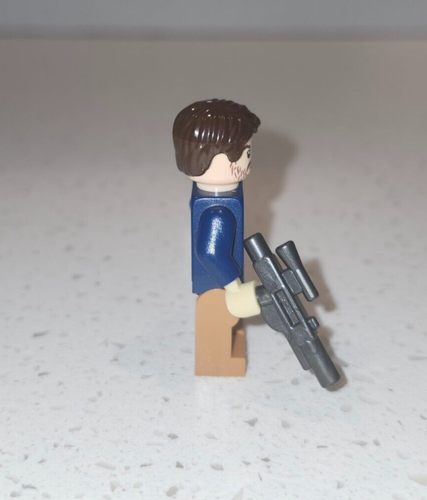 LEGO Star Wars Cassian Andor Minifigure Dark Blue Coat sw0790 - Picture 4 of 5