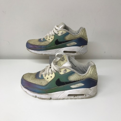 Nike Air Max 90 Trainers UK 4.5 EU 37.5 Metallic CT9631-100 – Bubble Pack" - Picture 8 of 8