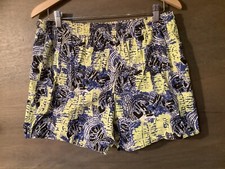 Islander Swim Trunks Mens Size Large Board Shorts Mesh Lined Beach Pool Pocket
