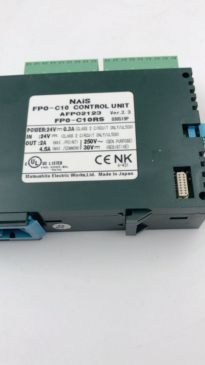パナソニック FP0−C10RS プログラマブルコントローラ 1pc Panasonic FP0-C10RS PLC programmable controller | eBay
