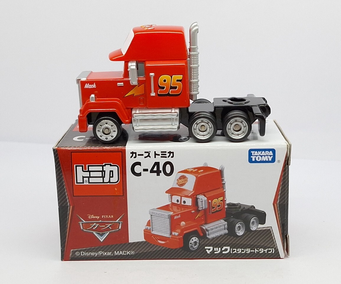 【TOMICA＆Disney】カート＆ミニカー約40台セット Tomica Disney CARS C-40 MACK ( Standard Type ) TOMY 2015 New | eBay