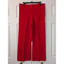 J. Crew Delaney Kickout Sweater Pants Womens Size XL Red NWT $148 BQ100