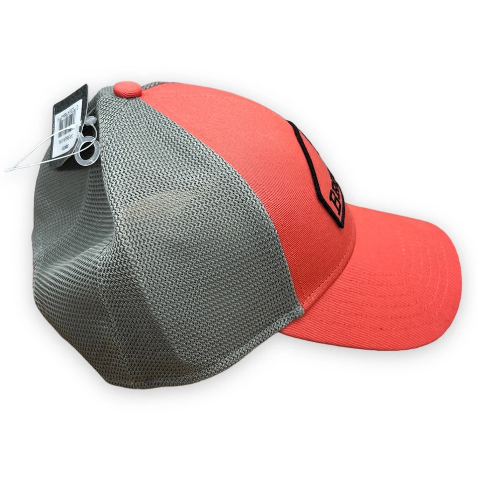 Browning Arms Truckers Cap  Adult Coral SnapBack Emblem Hat Hunting Protection - Image 2 of 4